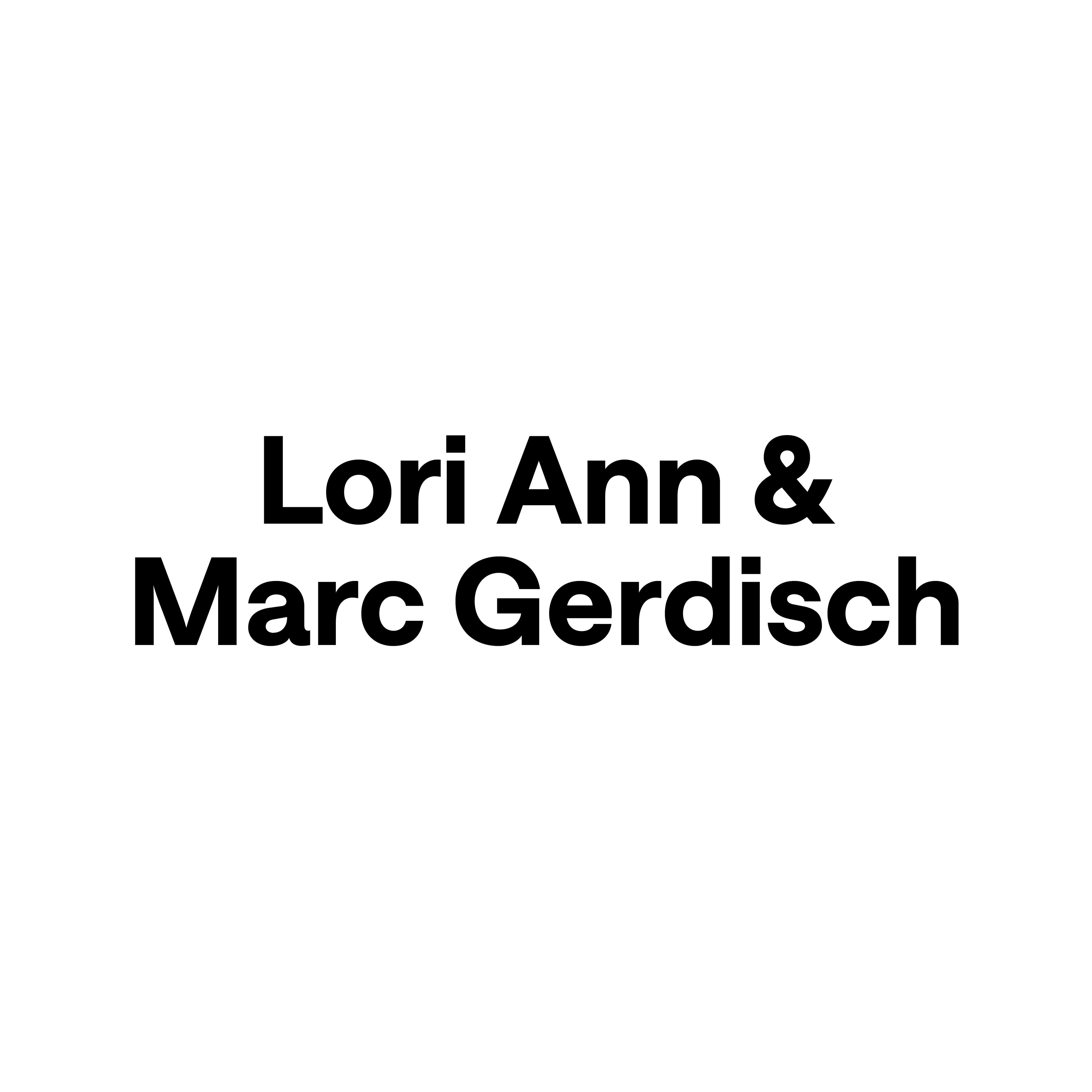 Lori Ann and Marc Gerdisch