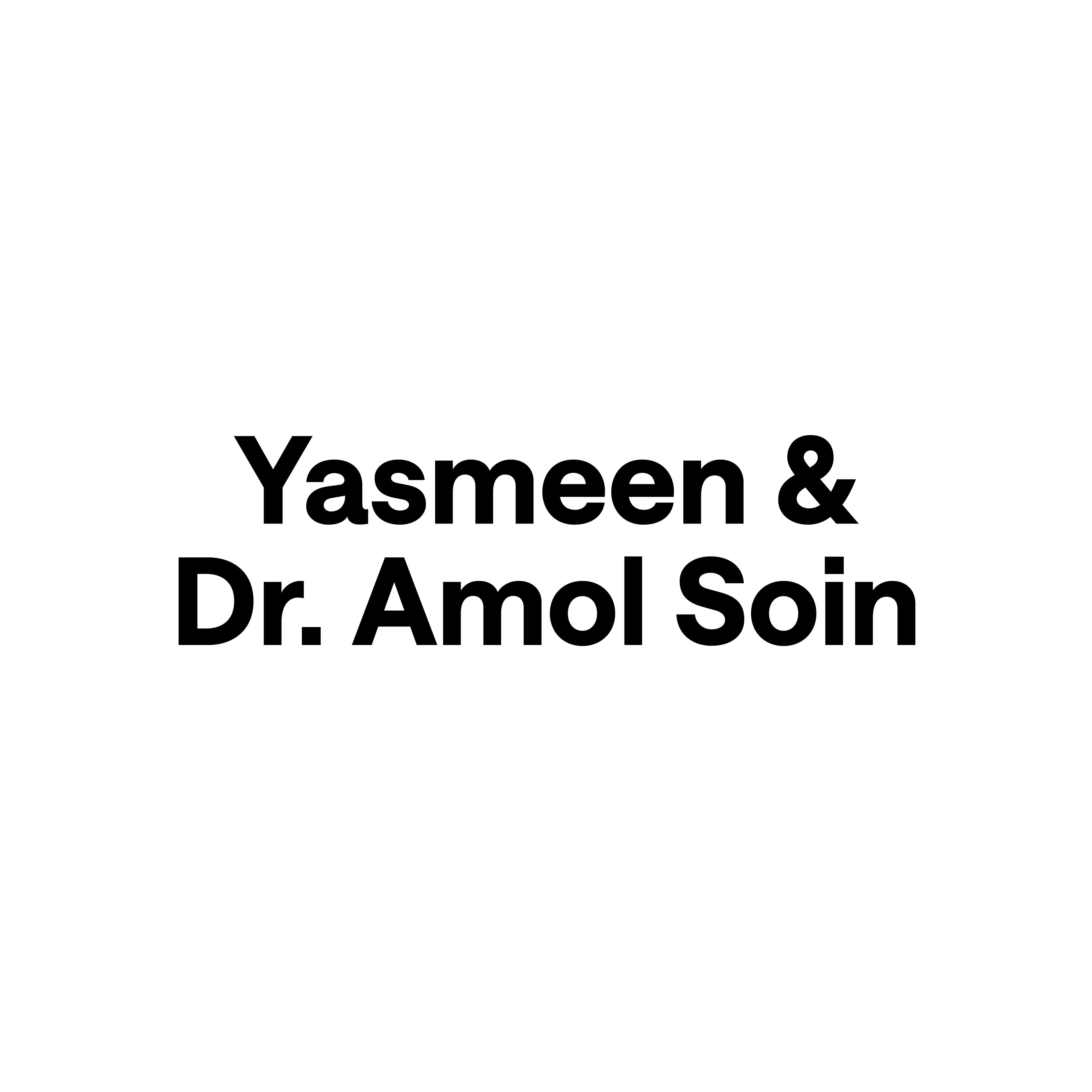 Yasmeen and Dr. Amol Soin